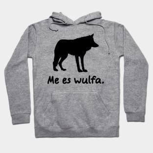 I'm A Wolf (Lingwa de Planeta) Hoodie